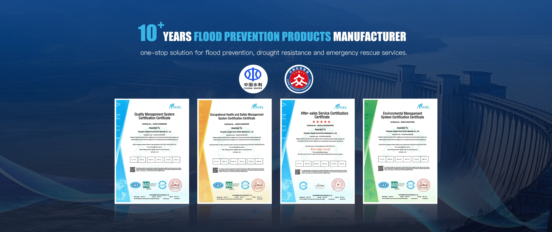 ISO 9001 ਅਤੇ ISO 14001 ਸਰਟੀਫਿਕੇਟ